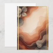 PREMIUM Invitation Kaart Design (Voorkant / Achterkant)