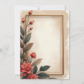 PREMIUM Invitation Kaart Design (Voorkant)