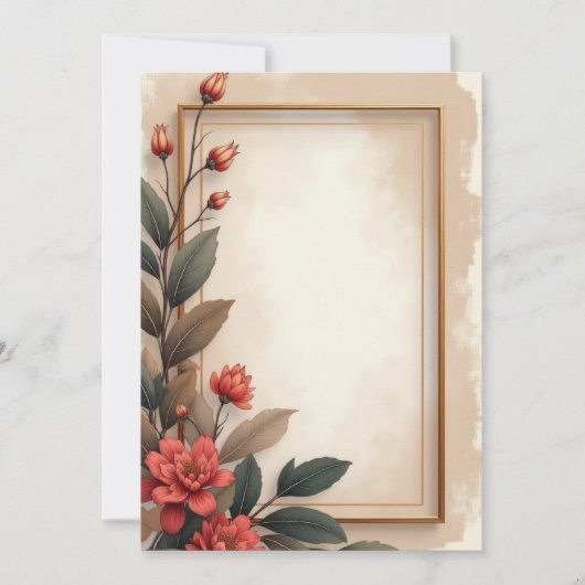 PREMIUM Invitation Kaart Design (Voorkant)