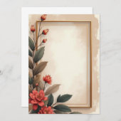 PREMIUM Invitation Kaart Design (Voorkant / Achterkant)