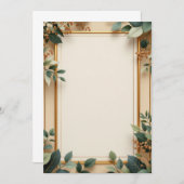 PREMIUM Invitation Kaart Design (Voorkant / Achterkant)