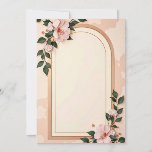 PREMIUM Invitation Kaart Design (Voorkant)