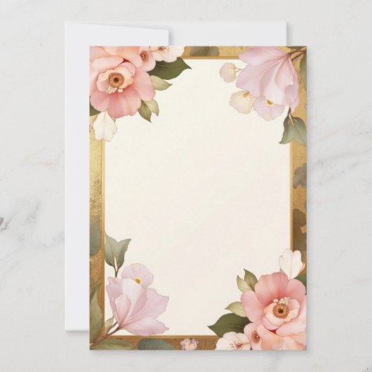 PREMIUM Invitation Kaart Design (Voorkant)