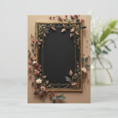 PREMIUM Invitation Kaart Design (Staand voorkant)