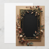 PREMIUM Invitation Kaart Design (Voorkant / Achterkant)