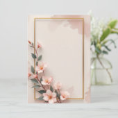 PREMIUM Invitation Kaart Design (Staand voorkant)