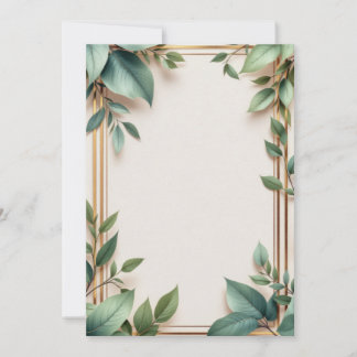 PREMIUM Invitation Kaart Design