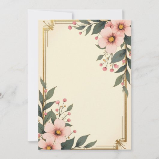 PREMIUM Invitation Kaart Design (Voorkant)