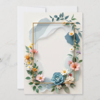 PREMIUM Invitation Kaart Design