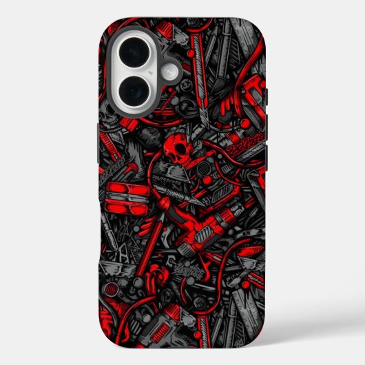 Premium iPhone achterkant hoes (Achterkant)