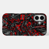 Premium iPhone achterkant hoes (Achterkant (horizontaal))