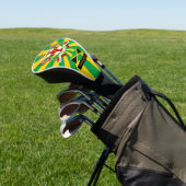 Premium Jamaica Golf & Jamaicaanse vlag / Patriots Golfheadcover (Insitu)
