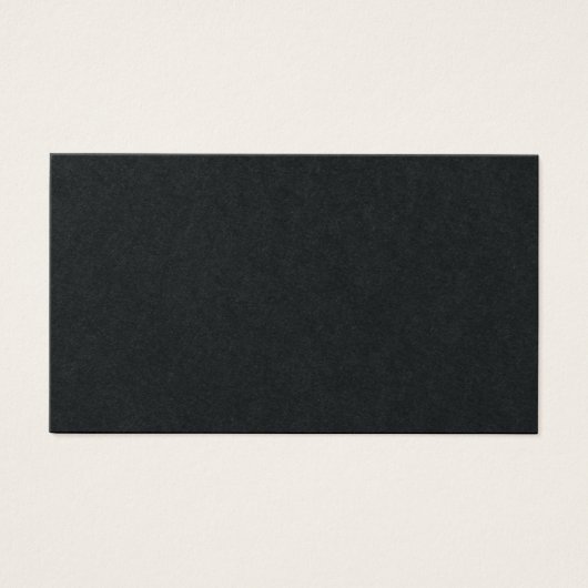 Premium-kaart voor zwart profiel visitekaartje (Voorkant)