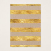 Premium - Kaarten voor kraft & Gold Foil aarden Visitekaartje (Achterkant)