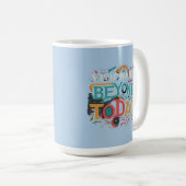 Premium keramische koffie Mok met matte afwerking (Voorkant rechts)