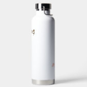 Premium KING RVS drankcontainer Wit Waterfles (Links)