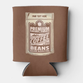 Premium koffiebonen eten poster café Barista Blikjeskoeler