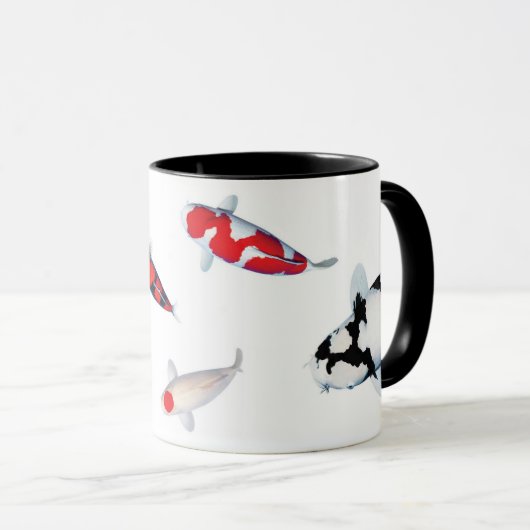 Premium Koi Fish Mug Mok (Voorkant rechts)
