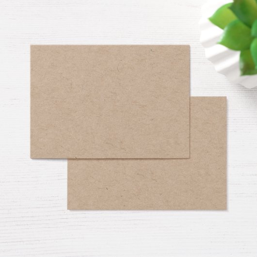 Premium Kraft-papier Visitekaartje (Bureau)