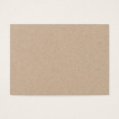 Premium Kraft-papier Visitekaartje (Voorkant)