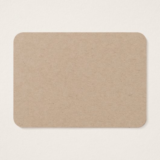 Premium - Kraft - visitekaartjes (Achterkant)