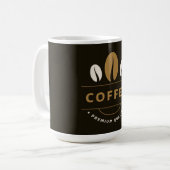 Premium-kwaliteitskoffee Koffiemok (Voorkant links)