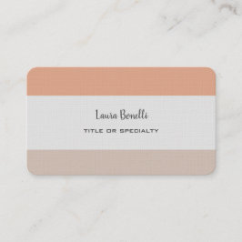 Premium Linen Professional, moderne, minimalistisc Visitekaartje