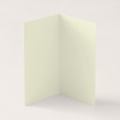 Premium Linnen Rood Trendy Modern Monogram Visitekaartje (Binnen)