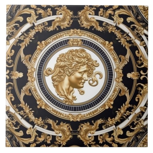 Premium Luxe Tegels voor Timeless Elegance Tegeltje (Voorkant)