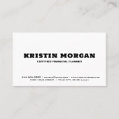 Premium Luxe Visitekaartjes,  ontwerp Visitekaartje (Voorkant)