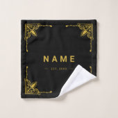 Premium Luxe Wascloth met Eigen Naam Washandje (Wasdoekje)