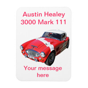 PREMIUM MAGNET - Austin Healey 3000 Mark 111 Magneet