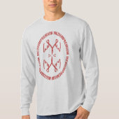 Premium - medium-ovaal signaal t-shirt (Voorkant)