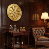 Premium Metallic Golden Design: Luxury Gold Dartbord