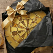 Premium Metallic Gouden Design: Luxe Goud Dartbord