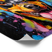 Premium min-afdruk (KIES UW MAAT) Poster (Hoek)