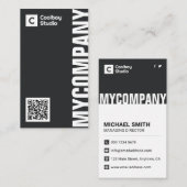 Premium Minimalist & Modern Professional Visitekaartje (Voorkant / Achterkant)