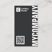 Premium Minimalist & Modern Professional Visitekaartje (Voorkant)