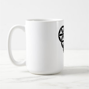 Premium-Mok met 'Heart of Life' x 1, design. Koffiemok