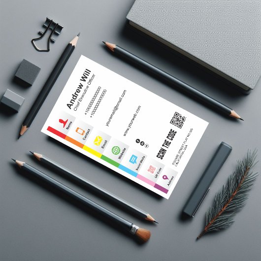 Premium multifunctioneel visitekaartje