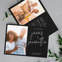 Premium Names Multi Photo Custom Save the Date