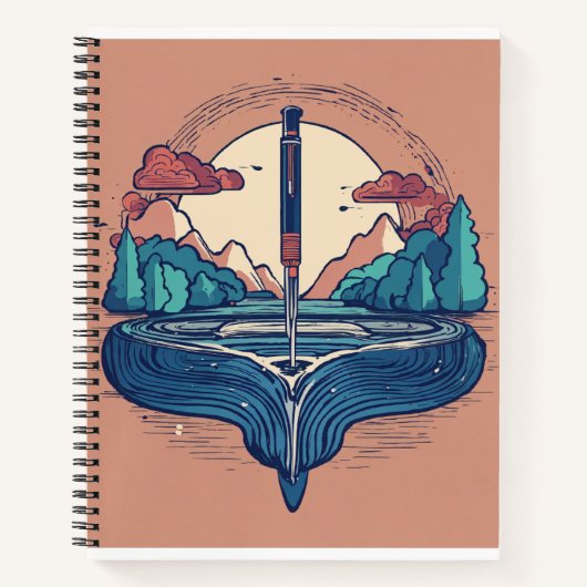 Premium Notitieboek: verhoog je schrijfervaring" Notitieboek (Voorkant)