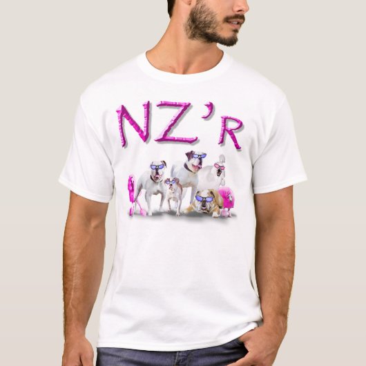 Premium NZ'r-Shirt T-shirt (Voorkant)