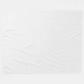 Premium Off White Fleece Blanket Made for Comfort (Voorkant (Horizontaal))