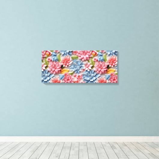 Premium - omgepakt canvas (glanzend) (Insitu (Houten vloer))