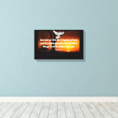 Premium - omgepakt canvas (glanzend) (Insitu (Houten vloer))