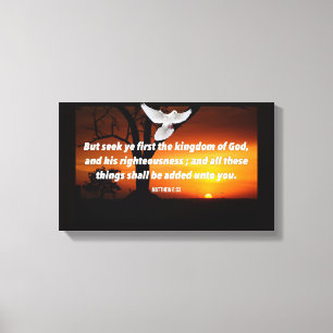 Premium - omgepakt canvas (glanzend)