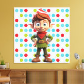 Premium - omgepakt canvas (glanzend) (Insitu (Woonkamer))