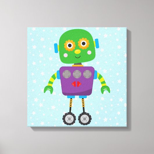 Premium - omgepakt canvas (glanzend) (Voorkant)