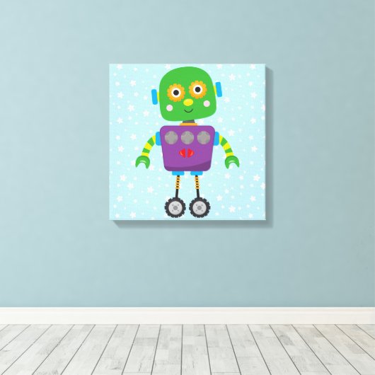 Premium - omgepakt canvas (glanzend) (Insitu (Houten vloer))